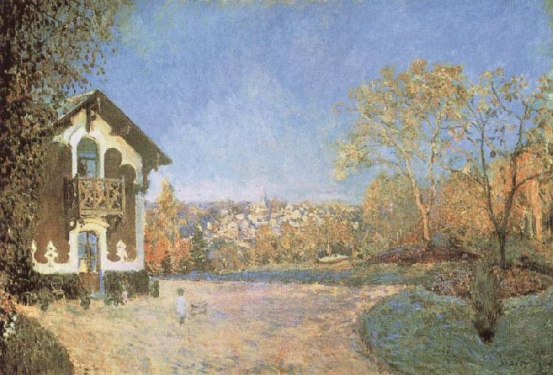 Alfred Sisley Louveciennes oil painting picture